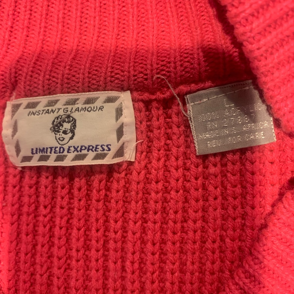 Vintage Limited Express Waffle Sweater Vest